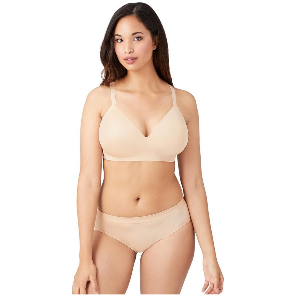 NWT Wacoal Women's Ultimate Side Smoother Wire Free Bra Size 34DD